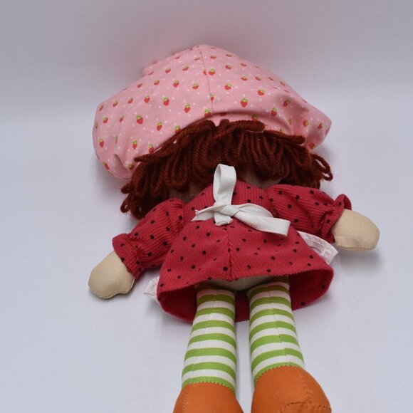 Strawberry Shortcake Stuffed Toy Rag Doll Vintage-Inspired 2021 Plush Basic Fun - Picture 8 of 10